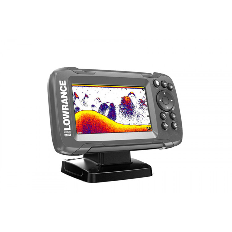 Эхолот с GPS Lowrance HOOK2-4x с датчиком Bullet