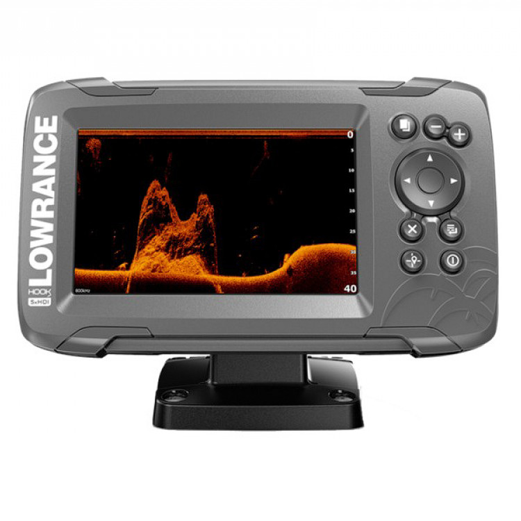 Эхолот с GPS Lowrance HOOK2-5x с датчиком SplitShot