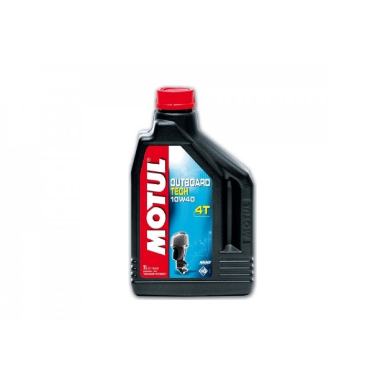 Масло полусинтетика Motul Outboard Tech 10W40 для 4-х тактных двигателей